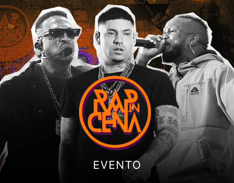 Capa da página de vendas Rap in Cena